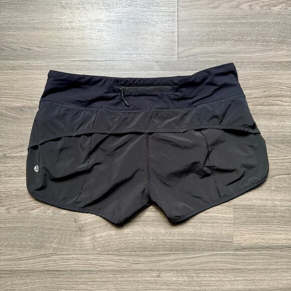 Lululemon Women's Speed Short *4-way Stretch 2.5" - Black - Picture 4 of 8